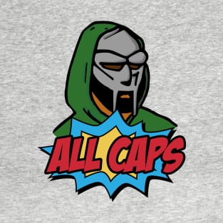 MF DOOM - ALL CAPS T-Shirt